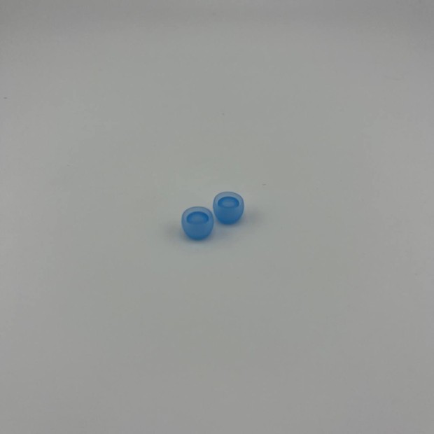 Силіконові амбушури для навушників (розмір S) (сині)