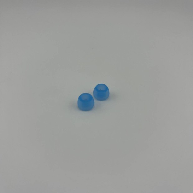 Силіконові амбушури для навушників (розмір S) (сині)