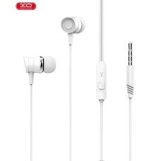 Проводные наушники-гарнитура вакуумные XO EP15 (White) DT