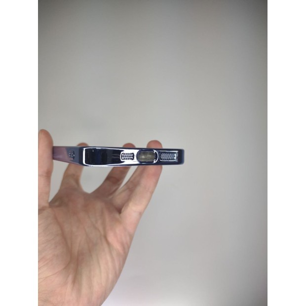 Чохол UMKU Shining з MagSafe для Apple iPhone 13 (синій)