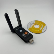 Дводіапазонний Wi-Fi USB-адаптер PIX-LINK UAC15 1200 Мбіт / с 2.4 ГГц 5 ГГц USB 3.0 (Чорний)