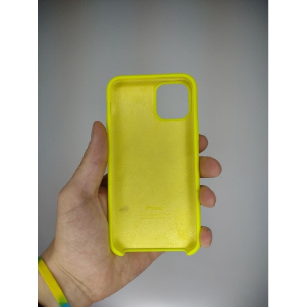 Силіконовий оригінальний чохол Apple для iPhone 11 Pro (Лайм)