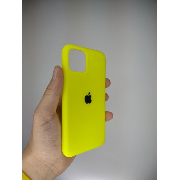 Силіконовий оригінальний чохол Apple для iPhone 11 Pro (Лайм)