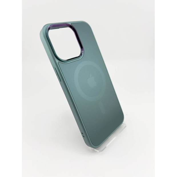Чохол AG Case MagSafe для Apple iPhone 15 Pro Max (Зелений)