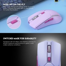Мышь беспроводная игровая Fantech WGC2 Venom II Vibe (Фиолетовый)
