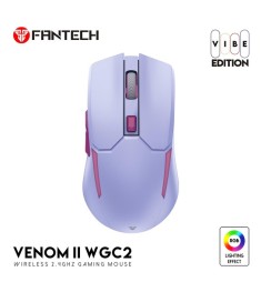 Бездротова ігрова миша Fantech WGC2 Venom II Vibe (Фіолетова)