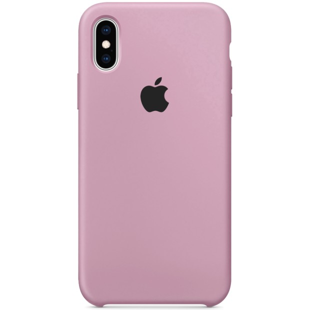 Оригінальний силіконовий чохол Apple для iPhone XS Max, колір Blueberry (чорниця).