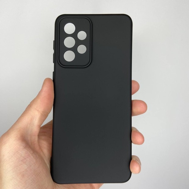 Силикон Original Samsung Galaxy A33 (ShutCam) (Чёрный)