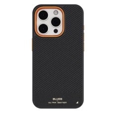 Чохол Blueo Bi-Texture Armor Aramid Fiber MagSafe для Apple iPhone 16 Pro (Чорний / Сірий)