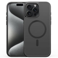 Силиконовый чехол Alabay Cloud Matte Apple iPhone 15 Pro (Black)