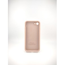 Силикон Original Square RoundCam Case Apple iPhone 7 / 8 / SE (08) Pink Sand
