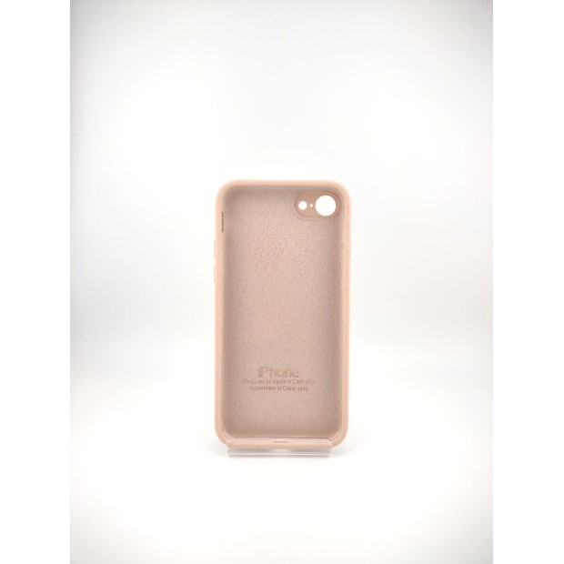 Силикон Original Square RoundCam Case Apple iPhone 7 / 8 / SE (08) Pink Sand