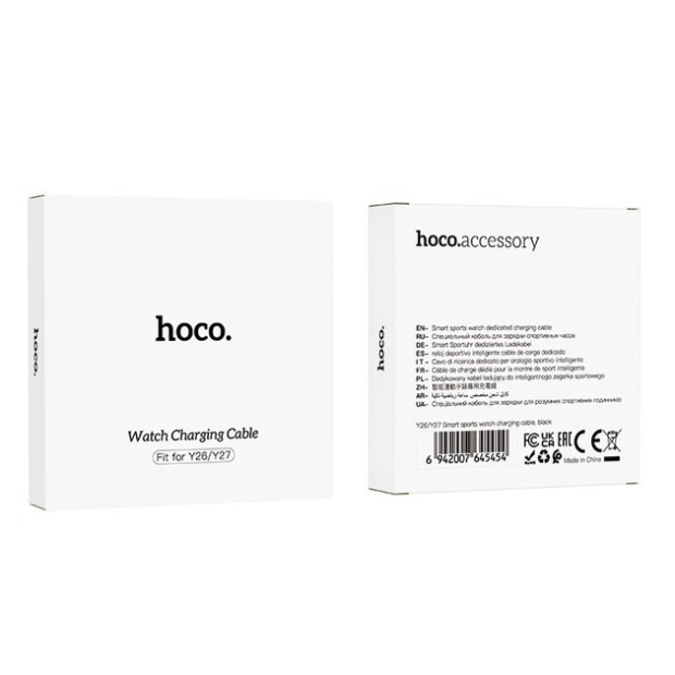 USB-кабель для смарт-часов Hoco Y26 / Y27 (Black)