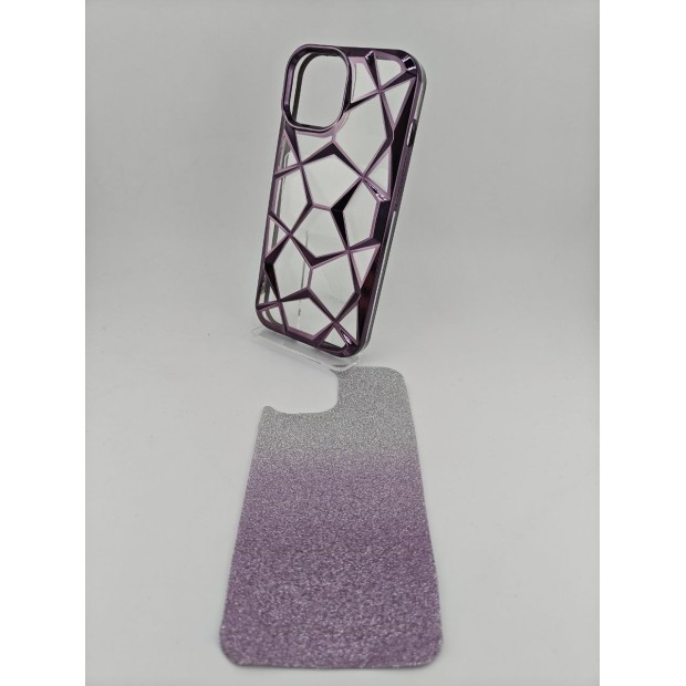 Накладка 3D Prism Metal Apple iPhone 15 (Amethyst)