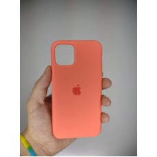 Силіконовий оригінальний чохол Apple iPhone 11 Pro (Рожевий цитрус)