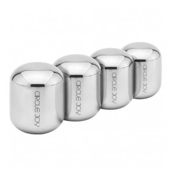 Охолоджувальні камені для напоїв Xiaomi Circle Joy Ice Cubes (срібні)