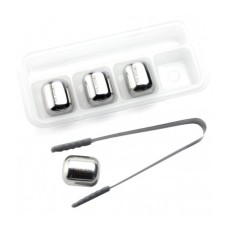 Охолоджувальні камені для напоїв Xiaomi Circle Joy Ice Cubes (срібні)