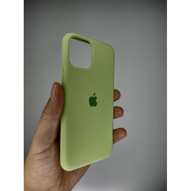 Силіконовий оригінальний чохол Apple iPhone 11 Pro (Авокадо)