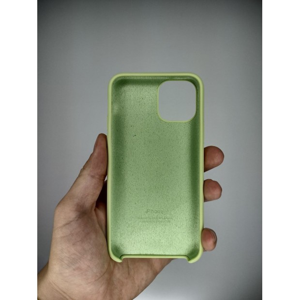Силіконовий оригінальний чохол Apple iPhone 11 Pro (Авокадо)