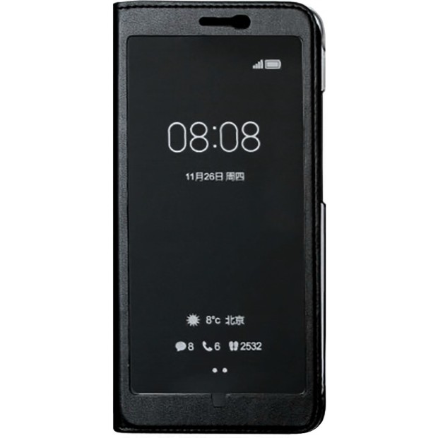 Чохол-книжка Original Window Huawei Y7 Prime (2018)  /  Honor 7c Pro (чорний)