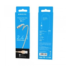 USB-кабель Borofone BX21 (MicroUSB) (Золотой)