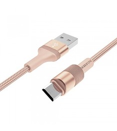 Золотий USB-кабель Borofone BX21 (MicroUSB)