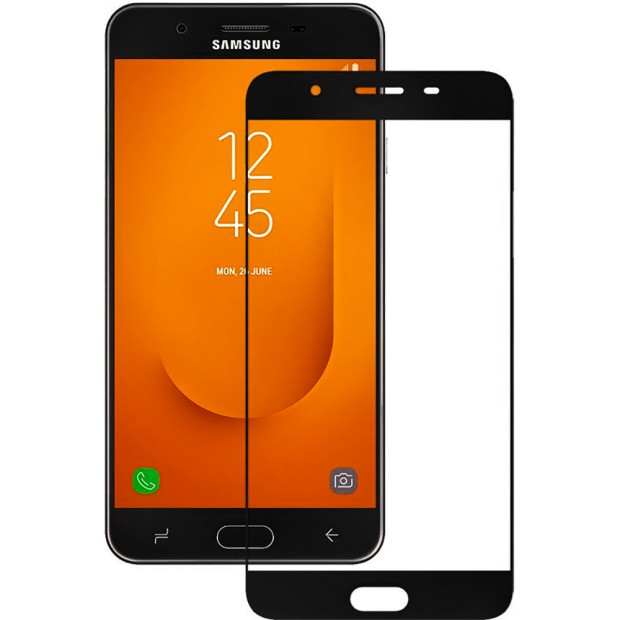 Захисне скло 3D для Samsung Galaxy J7 Prime G610F Чорний Захисне скло 3D для Samsung Galaxy J7 Prime G610F Чорний
