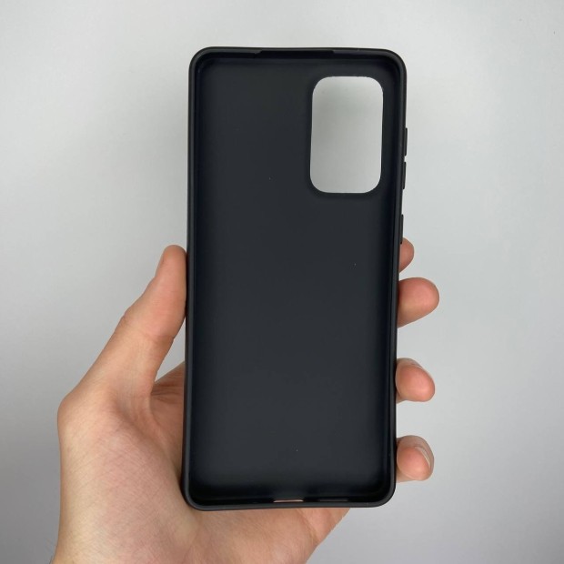 Силіконовий чохол iNavi Color для Samsung Galaxy A73 5G (2023) (Чорний) Силіконовий чохол iNavi Color для Samsung Galaxy A73 5G (2023) (Чорний)