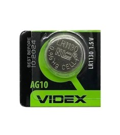Батарейка для часов Videx AG 10 LR1130 (1шт)