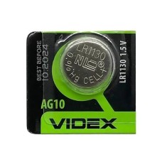 Батарейка для часов Videx AG 10 LR1130 (1шт)