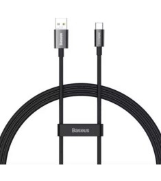 USB-кабель Baseus Superior (SUPERVOOC) 65W (1м) (Type-C) (Чорний) CAYS000901