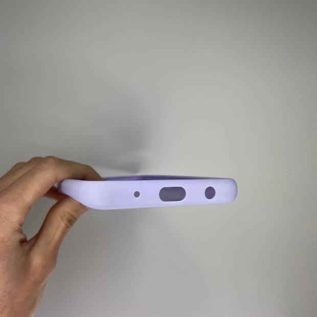 Силіконовий чохол Original 360 з логотипом для Xiaomi Redmi A2  /  A1 (ShutCam) (бузковий)