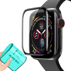 Захисне скло 5D Ceramic для Apple Watch 45mm Чорний Захисне скло 5D Ceramic для Apple Watch 45mm Чорний