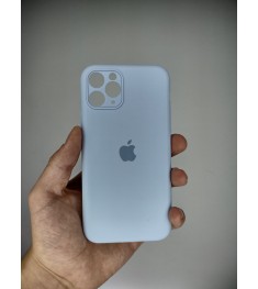 Оригінальний силіконовий чохол RoundCam для Apple iPhone 11 Pro (15) Ліловий.