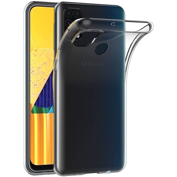 Силіконовий чохол WS для Samsung Galaxy M31 (2020) (прозорий)