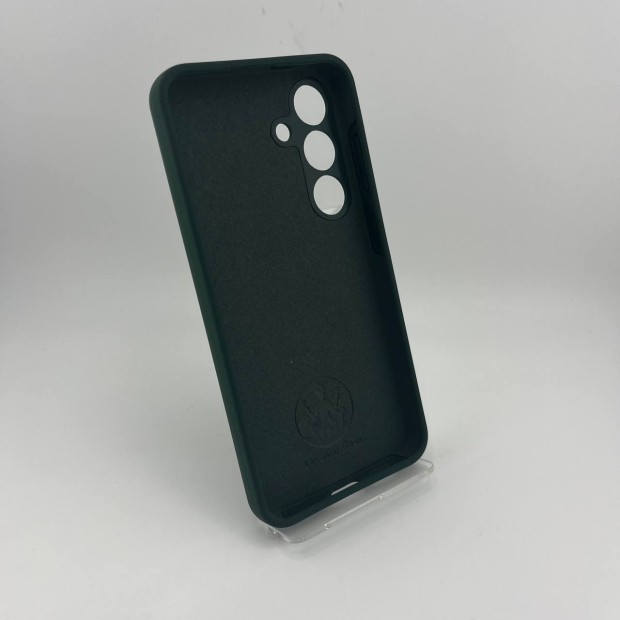 Силіконовий Original Premium Samsung Galaxy S24 (Темно-зелений)