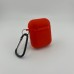 Чехол для наушников Full Silicone Case Apple AirPods 1 / 2 (05) Product RED