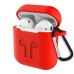 Чохол для навушників Full Silicone Case Apple AirPods 1  /  2 (05) Product RED