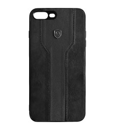 Силикон iPefet Ferrari Apple iPhone 7 Plus / 8 Plus (Чёрный)