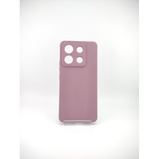 Силіконовий оригінальний чохол для Xiaomi Redmi Note 13 Pro 5G  /  Poco X6 5G (ShutCam) (Бузковий)