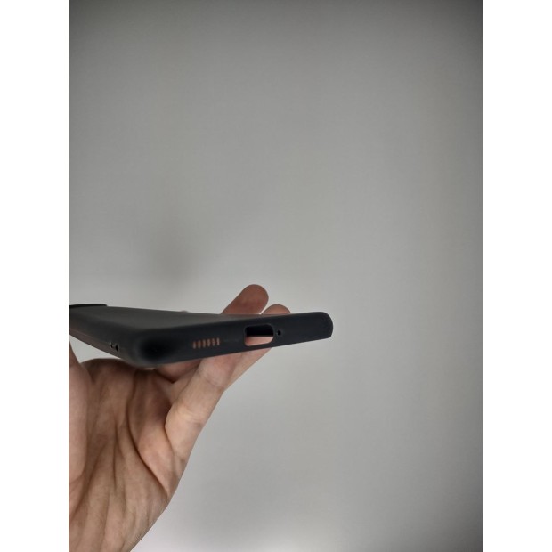 Силіконовий Графітовий Samsung Galaxy S21 (Чорний)