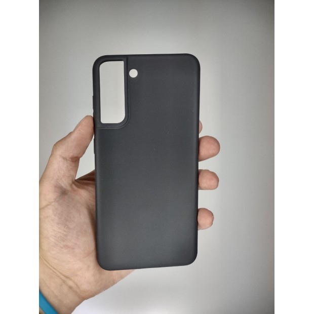 Силіконовий Графітовий Samsung Galaxy S21 (Чорний)