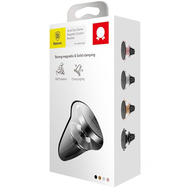 Автодержатель Baseus Small Ears SUER-E (Чёрный) Автодержатель Baseus Small Ears SUER-E (Чёрный)