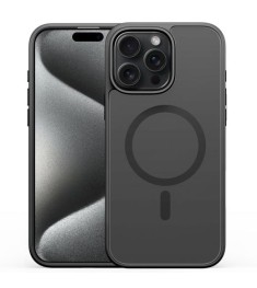 Силіконовий чохол Alabay Cloud Matte для Apple iPhone 16 Pro Max (Чорний)