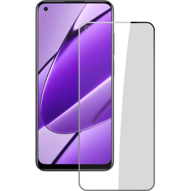 Защитное стекло 5D Standard Realme 11 Black