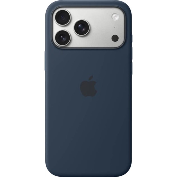 Чехол Silicone Case with MagSafe Apple iPhone 17 Pro Max (Midnight)