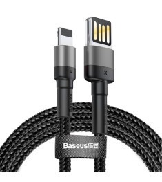 USB-кабель Baseus Cafule Special Edition 2.4A (1m) (Lightning) (Чёрный) CALKLF-G.. USB-кабель Baseus Cafule Special Edition 2.4A (1m) (Lightning) (Чёрный) CALKLF-G..