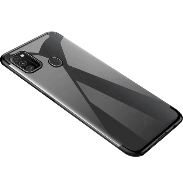 Силіконовий чохол UMKU Line для Samsung Galaxy M30s (Чорний)