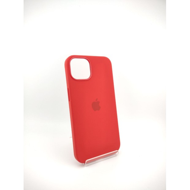 Силіконовий чохол з MagSafe для Apple iPhone 13 (червоний)
