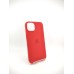 Силіконовий чохол з MagSafe для Apple iPhone 13 (червоний)